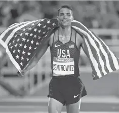  ?? ANDREW P. SCOTT, USA TODAY SPORTS ?? Olympic gold medalist Matthew Centrowitz will headline the men’s field of the 5th Avenue Mile on Saturday.