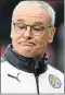  ??  ?? CLAUDIO RANIERI