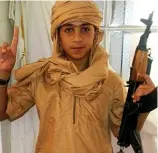  ??  ?? Boy jihadi: Abaaoud’s brother Younes