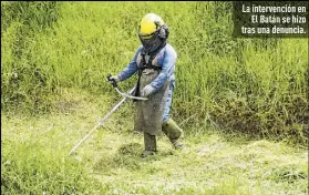  ?? ?? La intervenci­ón en El Batán se hizo tras una denuncia.