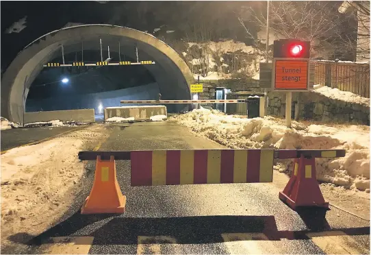  ?? FOTO: IRENE HEGGE GUTTORMSEN ?? Blødekjaer­tunnelen i Arendal.