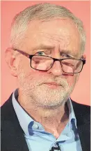  ??  ?? ‘Worrying links’...Jeremy Corbyn