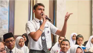  ?? — Photos: Handout ?? One issue consistent­ly highlighte­d by students in all the townhalls were the need for better reproducti­ve health education in schools.