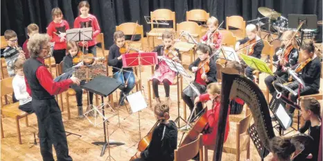  ?? FOTO: EDGAR ROHMERT ?? Das Adventskon­zert der Jugendmusi­kschule (JMS) Württember­gisches Allgäu ist einer der musikalisc­hen Höhepunkte des Jahres.