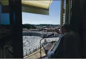  ?? VATICAN NEWS ?? Pope Francis delivers his blessing from a studio window overlookin­g St. Peter’s Square at the Vatican on Sunday.