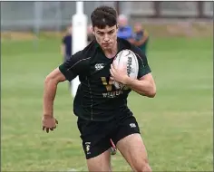  ??  ?? Robbie Vallejo from New Ross in action for Boyne.