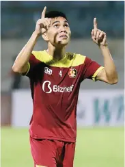  ?? ALLEX QOMARULLA /JAWA POS ?? GANTI KOSTUM: Paulo Sitanggang akan bermain untuk PSMS Medan dalam lanjutan kompetisi musim 2020.