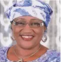  ??  ?? Minister of Women Affairs, Aisha Jumai Alhassan