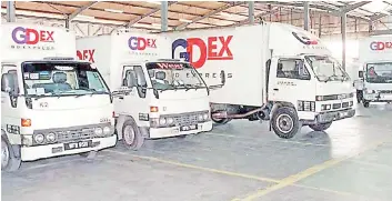  ??  ?? Supply chain operations in China have gradually picked up in late March 2020, enabling Gdex to clear the backlog of deliveries.