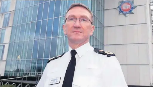  ??  ?? ● Ian Hopkins stepped down as chief constable of Greater Manchester Police after the force was put into special measures