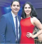  ??  ?? Gregorio y Anna Paola Jiménez