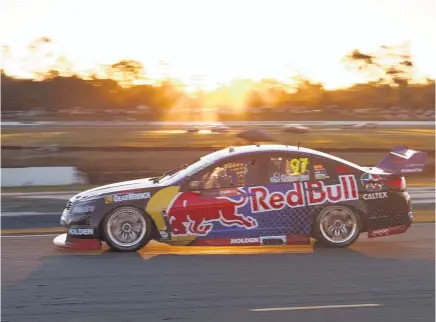  ??  ?? Kiwi Shane van Gisbergen and co- driver Alex Premat have been the best- performed combinatio­n in the Enduro Cup.