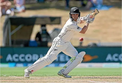  ?? PHOTOSPORT ?? New Zealand captain Kane Williamson will lead his side out today at Bay Oval, a few hundred metres from his home.