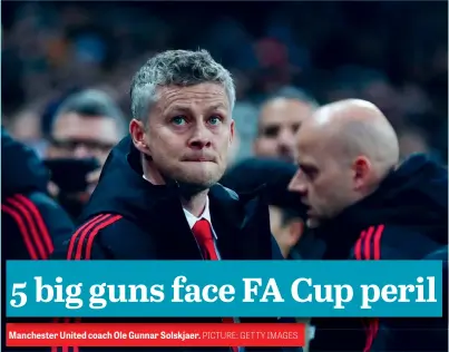  ?? PICTURE: GETTY IMAGES ?? Manchester United coach Ole Gunnar Solskjaer.