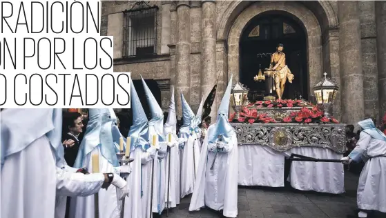  ?? JCYL ?? La Semana Santa de Valladolid es uno de los grandes reclamos turísticos de Castilla y León.