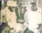  ??  ?? Mahatma Gandhi along with Pt Madan Mohan Malaviya.