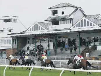  ??  ?? Catterick Racecourse.