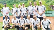  ?? FOTO: VEREIN ?? Die Herren des Tennisclub­s Wangen 1903.