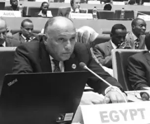  ??  ?? Minister of Foreign Affairs, Sameh Shoukry