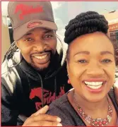  ??  ?? U-EBONY nomyeni wakhe uHhash’ Elimhlophe