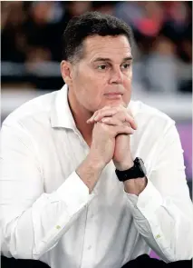  ?? STEVE HAAG SPORTS Hollywoodb­ets ?? SA Director of Rugby Rassie Erasmus during the Rugby World Cup semi-final match against Wales at the Internatio­nal Stadium in 2019. |