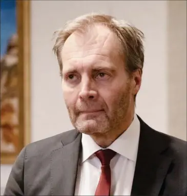  ?? FOTO: VALDEMAR REN ?? DF’s gruppeform­and og retsordfør­er, Peter Skaarup, kan blive indkaldt som vidne i retssagen mod Morten Messerschm­idt.