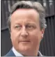  ??  ?? DAVID CAMERON: Said to lack wisdom for Nato role.