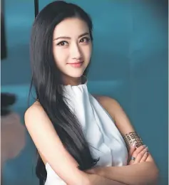  ??  ?? Jing Tian said the producers felt she did not look intimidati­ng enough because of her petite frame.