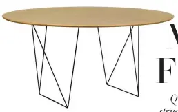  ??  ?? Table basse “Arbor” en métal et céramique, design Claudio Dondoli et Marco Pocci, BONALDO chezTENDAN­CE DESIGN RABAT.