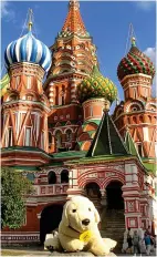  ??  ?? Russia: St Basil’s in Moscow