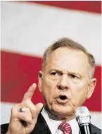  ?? BILD: SN/AP/ANDERSON ?? Der Kandidat Roy Moore umstritten. ist hoch