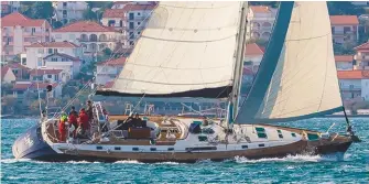  ??  ?? P2P rental opens up the diversity of sailing holidays, from chartering this CNB 64 for a day to the ultimate floating party pad