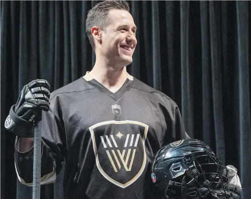  ?? JASON PAYNE/PNG FILES ?? Aaron Bold has taken time away from the Vancouver Warriors as his wife Michelle battles breast cancer. Members of the team, the NHL’s Canucks and the lacrosse community have been raising funds to help them.