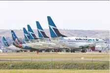  ?? GAVIN YOUNG ?? On Tuesday, Westjet announced the company had discontinu­ed talks about COVID-19 compensati­on with the federal government in favour of focusing on the restart of the travel and tourism sector.