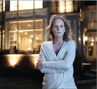  ??  ?? TERROR WITH A SPOOKY TOUCH: Helen Hunt in low-budget thriller I See You