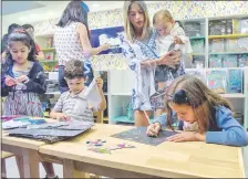  ??  ?? Espacio interactiv­o con los materiales educativos GAKKEN que llegaron ahora a nuestro país y a todos el Mercosur.