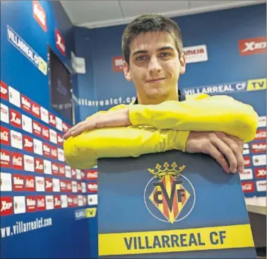  ??  ?? Gerard Moreno, el día que fue presentado como nuevo jugador del Villarreal en 2018.