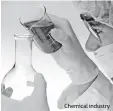  ??  ?? Chemical industry