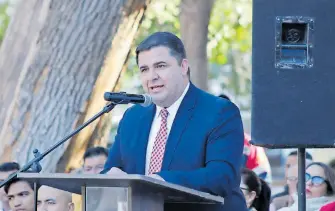  ?? SOFY RAMÍREZ ?? Homero Martínez Cabrera, alcalde de Lerdo