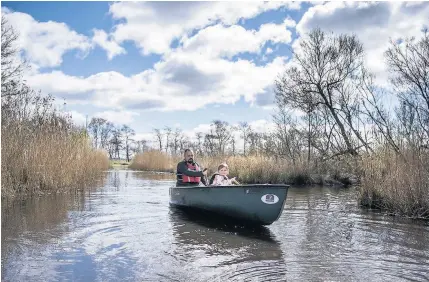  ??  ?? Enjoy a canoe safari adventure at Martin Mere daily through September then weekends to November 5