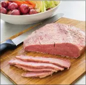  ?? FILE PHOTO ?? Corned beef for St. Patrick’’s Day is a tradition for many.