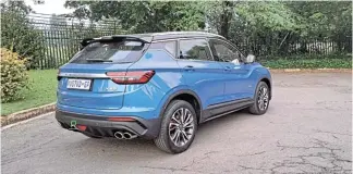  ?? ?? Left: The Proton X50. Above: The Kia Sportage. Right: The VW Taigo.