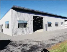  ??  ?? Left: Pole shed designs are simple but sturdy, ideal for Otago conditions.