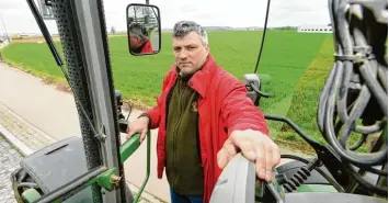  ?? Archivfoto: Marcus Merk ?? Der Landwirt Markus Brem aus dem Gersthofer Stadtteil Hirblingen will in den Bundestag.