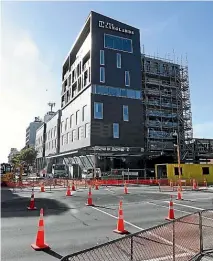  ?? ROBYN EDIE/STUFF ?? The Invercargi­ll Licensing Trust’s Langlands Hotel is expected to open in early August.