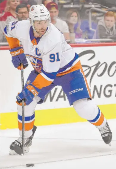  ?? AP ?? When Islanders superstar John Tavares, a free agent, decides where he will play, the trade market ought to heat up.