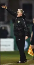  ??  ?? Bray manager Dave Mackey.