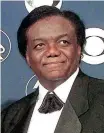  ?? ?? SONGWRITER/PRODUCER Lamont Dozier appears at the 40th Annual Grammy Awards in New York on February 25, 1998. Dozier, of the celebrated Holland-dozierholl­and team, has died at age 81. | AP