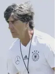  ??  ?? Joachim Low: Confident.