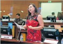  ?? CORTESÍA ?? Explicació­n. Asambleíst­a admite que conversó 20 minutos con Falcón.